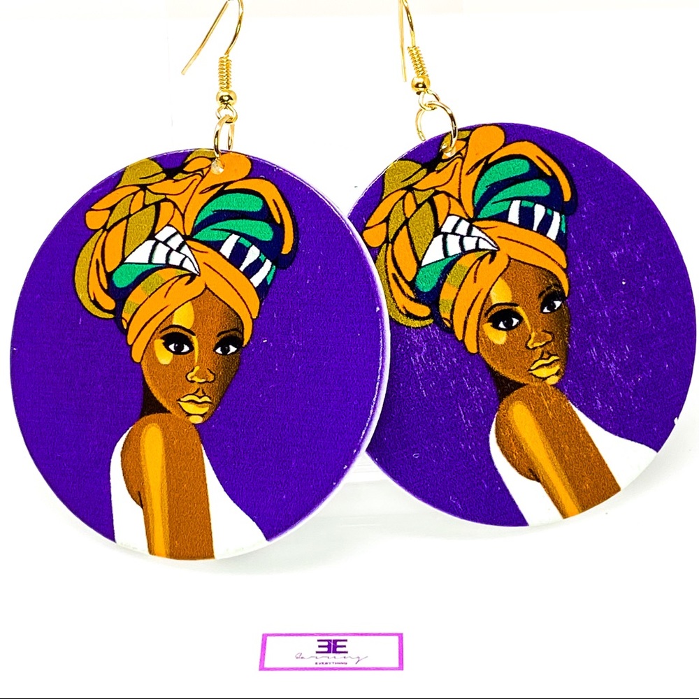 Nubian Hoops - Picture 6 of 7
